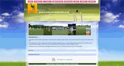 Desktop Screenshot of cranbornecricketclub.co.uk